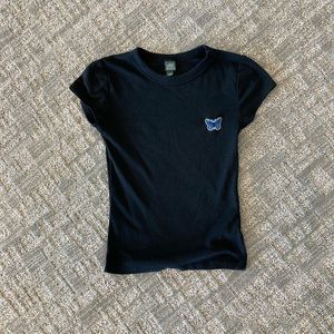 Wild fable butterfly top